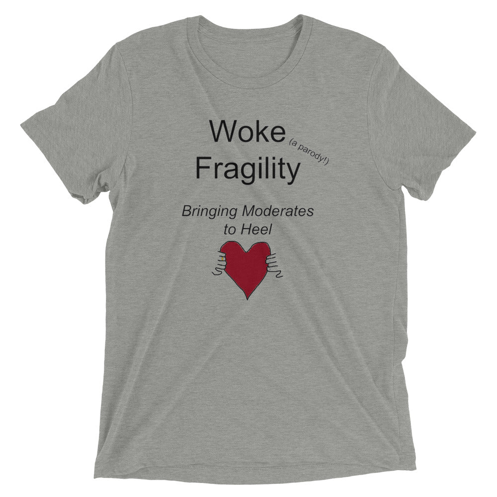 Woke Fragility Tri-blend (soft) short sleeve t-shirt
