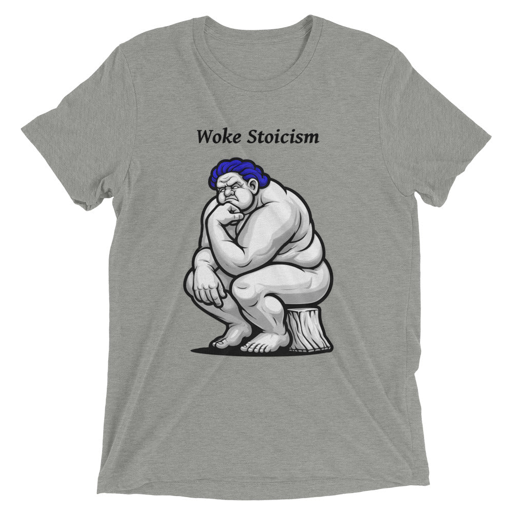 Woke Stoicism Tri-Blend (soft) short sleeve t-shirt