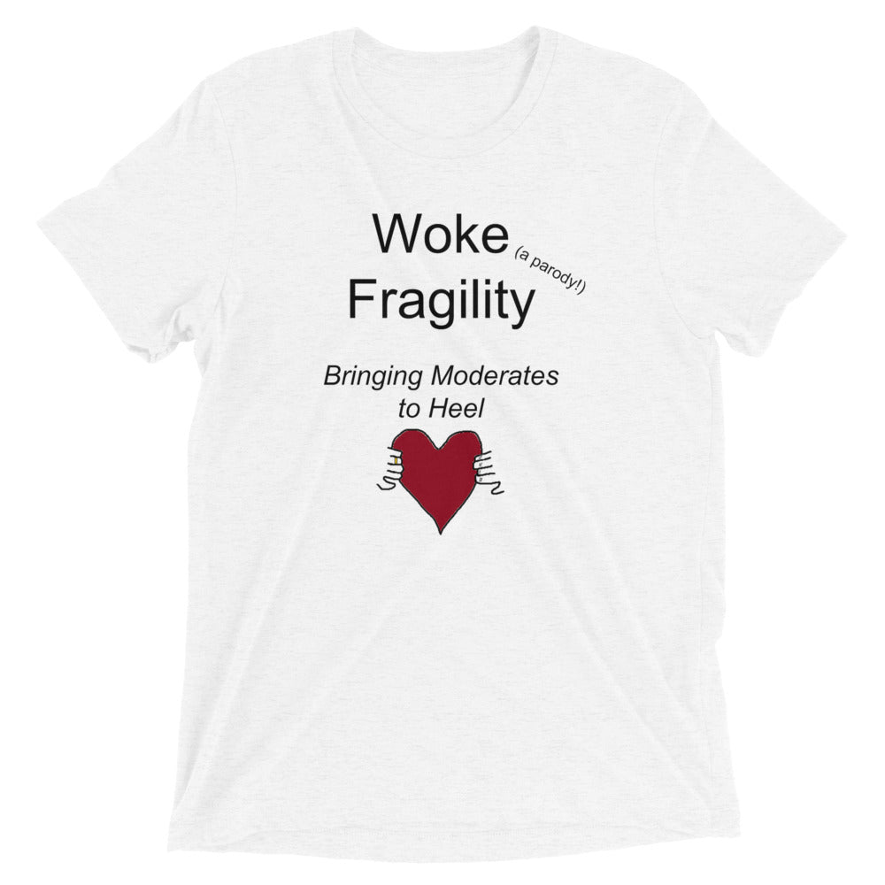 Woke Fragility Tri-blend (soft) short sleeve t-shirt