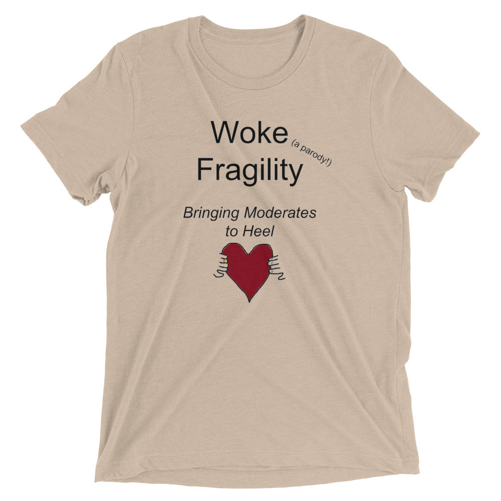 Woke Fragility Tri-blend (soft) short sleeve t-shirt
