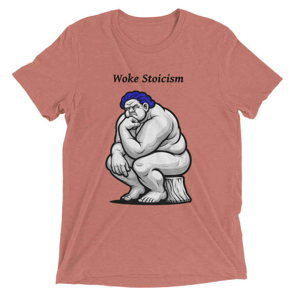 Woke Stoicism Tri-Blend (soft) short sleeve t-shirt