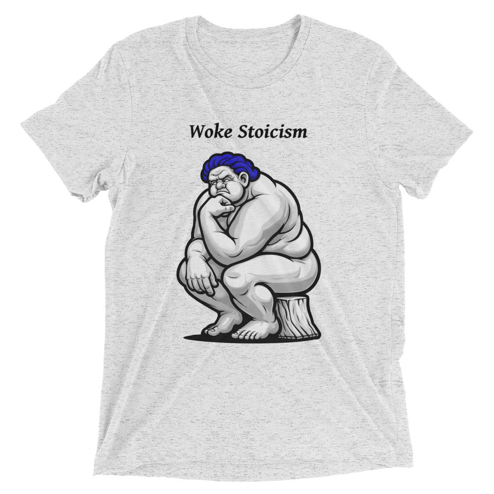 Woke Stoicism Tri-Blend (soft) short sleeve t-shirt